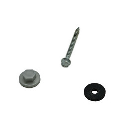 Kit de 50 fixations pour profil vissable 16mm aluminium