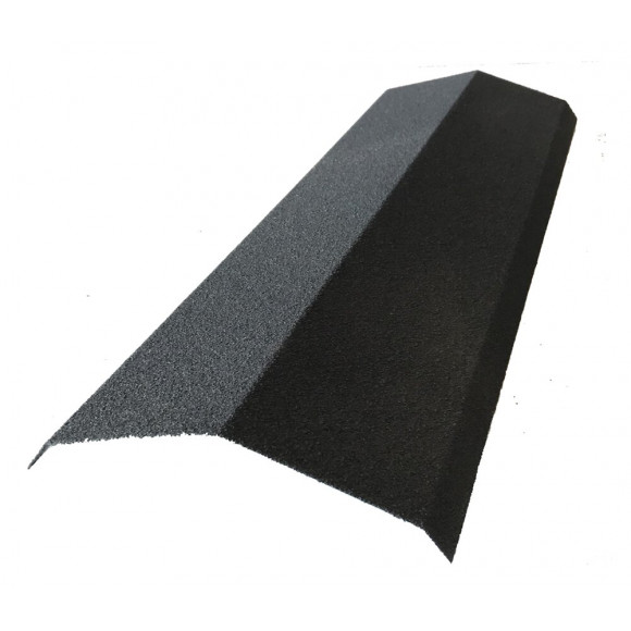 Faîtière pour panneau tuile granulat anthracite 92cm