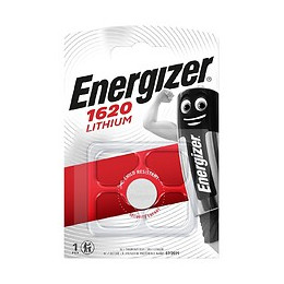 Pile bouton Energizer Lithium 1620, pack de 1