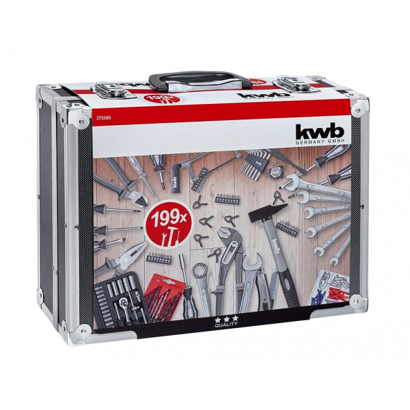 Mallette à outils 199 pièces