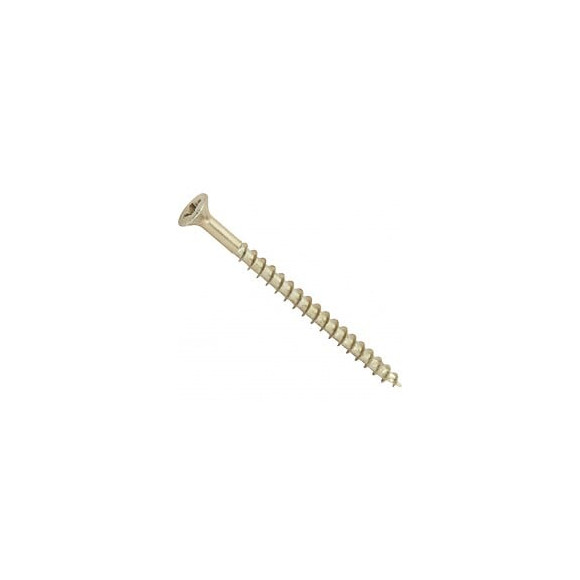 Lot De 75 Vis Acier Tête Fraisée Pozidriv Spax, Diam.3.5 Mm X L.50 Mm
