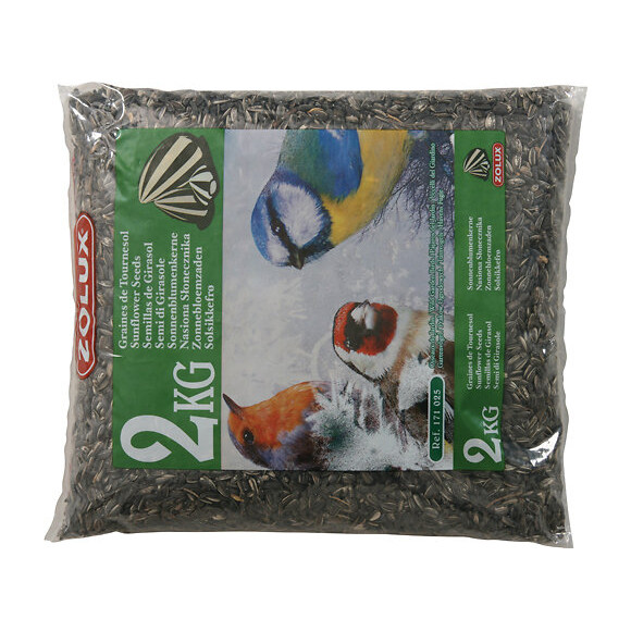 Graines de tournesol oiseaux du jardin sac 2kg