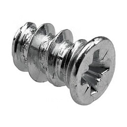 Lot De 20 Vis D'assemblage Acier Zingué Hettich, L.11 Mm