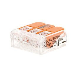 Lot de 40 mini bornes automatiques 3 entrées à cliquet S221