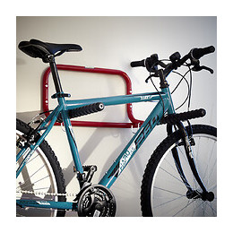 Support-vélos mural pour 2 vélos rabattable