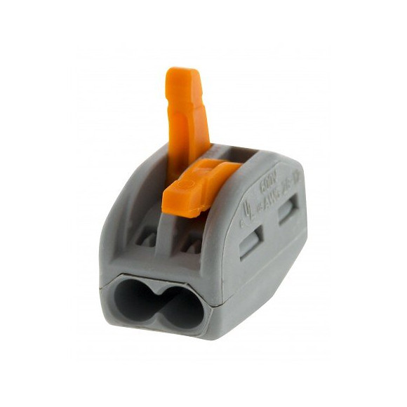 Lot de 50 bornes automatiques 2 entrées à cliquet S222