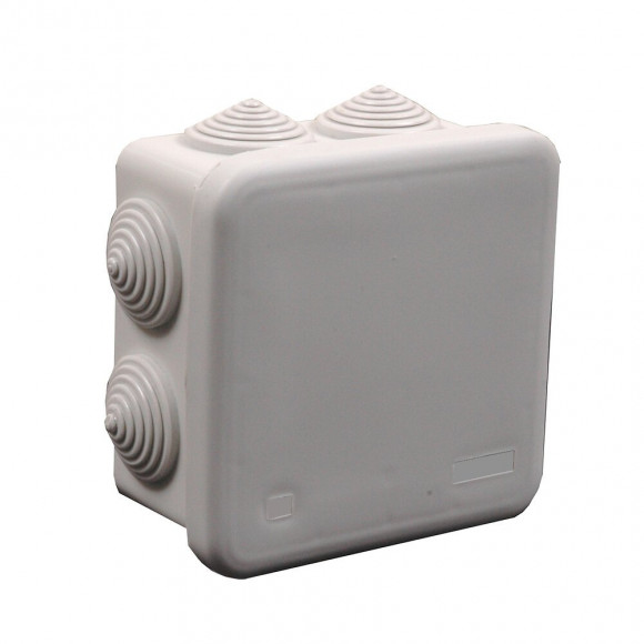 Boîte de dérivation en saillie étanche l.80xH.80xP.45mm