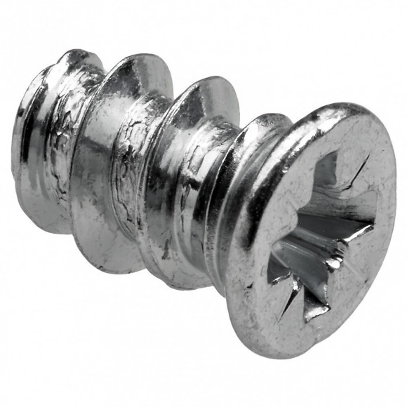 Lot De 20 Vis D'assemblage Acier Zingué Hettich, L.11 Mm