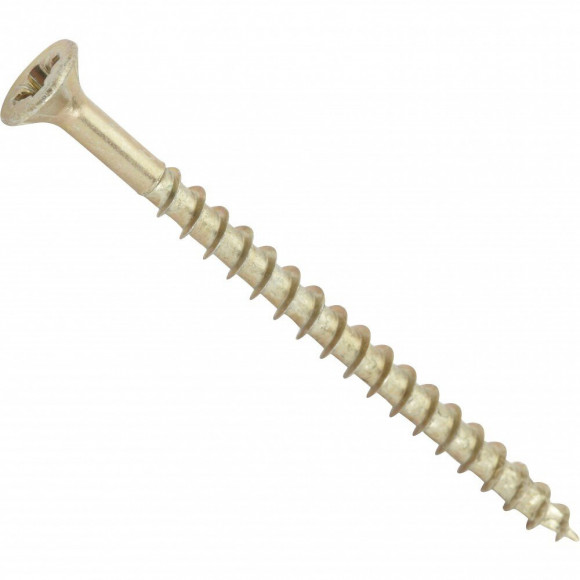 Lot De 75 Vis Acier Tête Fraisée Pozidriv Spax, Diam.3.5 Mm X L.50 Mm