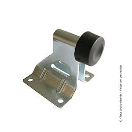 Butée de portail coulissant - à visser - zingué