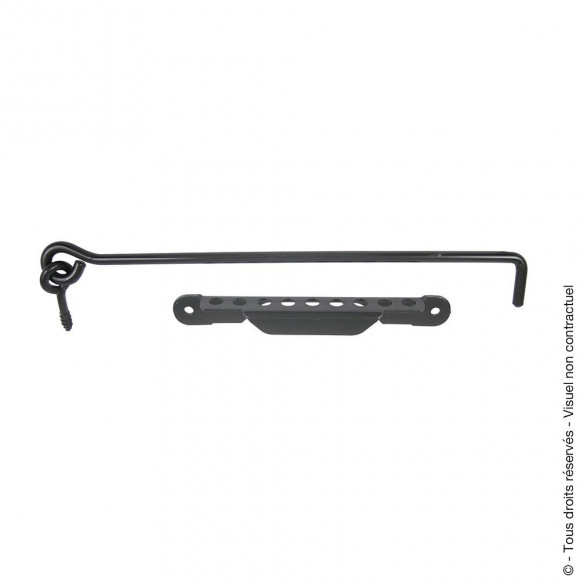 Crochet + crémaillère