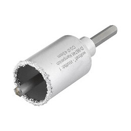 Scie à trépan maçonnerie prêt à l'emploi diamètre 43mm