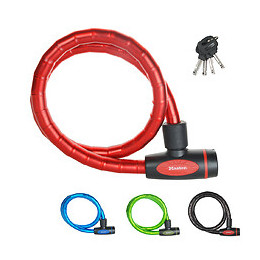 Cable antivol vélo à clé L.100xd.1.8cm