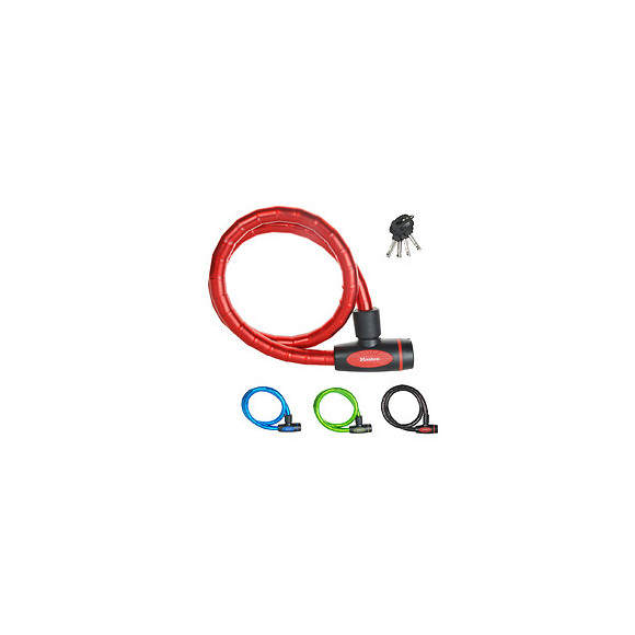 Cable antivol vélo à clé L.100xd.1.8cm