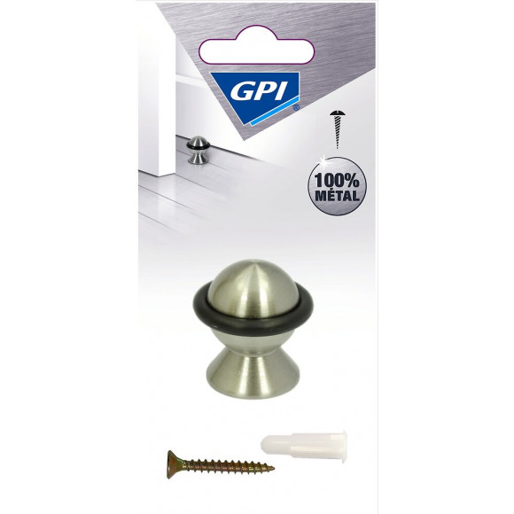 Butée Rondo Inox Mat