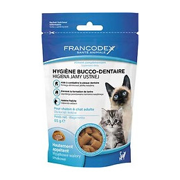 FRIANDISE BUCCO DENTAIRE POUR CHAT 60 G