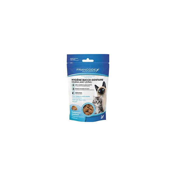 FRIANDISE BUCCO DENTAIRE POUR CHAT 60 G