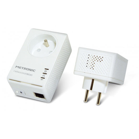 Prise CPL netsocket 600 -lot de 2-