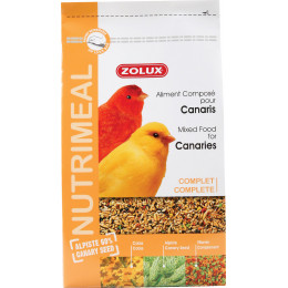 Aliments complets pour canaris ZOLUX Nutrimeal 2,5 kg