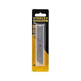 Lames de cutter "" Stanley Fatmax"" - carte de 10 lames 18 mm