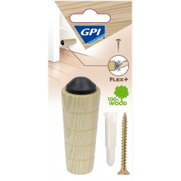 Butée Murale Frêne Bois Clair