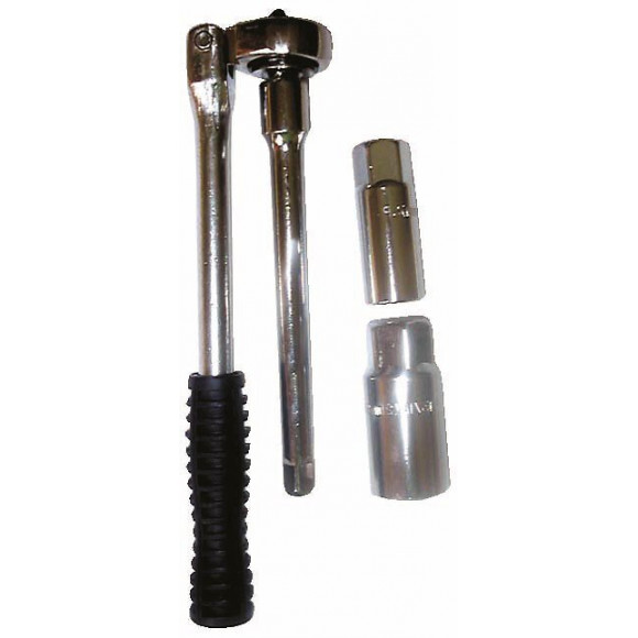 Clé à bougie à cliquet 16/21mm