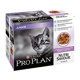 Aliment chaton Junior - Dinde - 10x85g