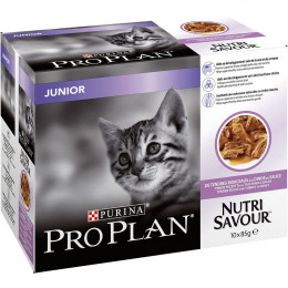 Aliment chaton Junior - Dinde - 10x85g