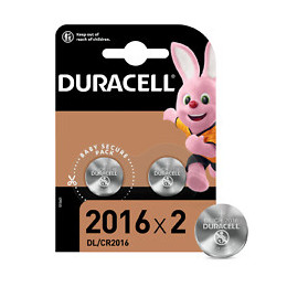 2 Piles Bouton Lithium type 2016