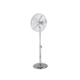 Ventilateur sur pied 40 cm chromé