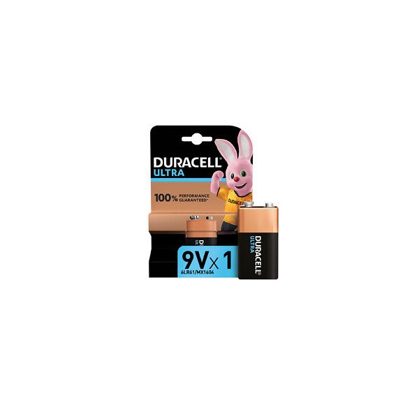 Pile Alcaline ULTRA type 9 Volts - 6LR61