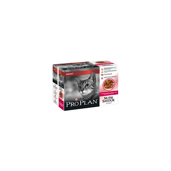 Sachet repas chat adulte - Canard en Sauce - 10x85g