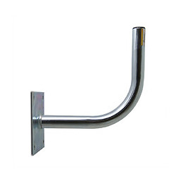 Fixation murale - déport de 300mm tube diamètre 40mm galva