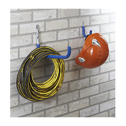 Crochet standard gainé Longueur 80mm Diamètre 16mm