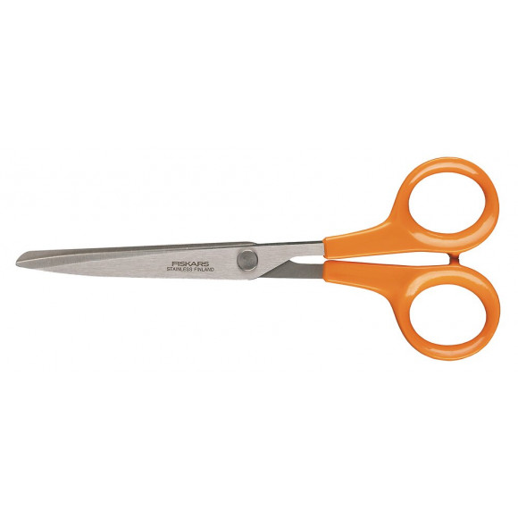 Ciseaux universal premium FISKARS. 17 cm droitiers/gauchers