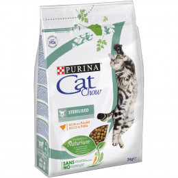 Croquettes chat adulte stérilisé - Poulet - 3kg