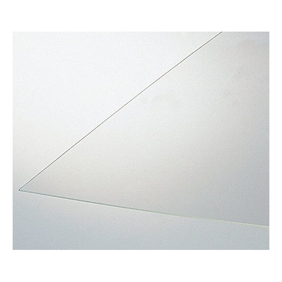 Verre synthétique 2.5mm 200x100cm clair lisse