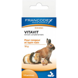 Complément alimentaire FRANCODEX rongeur Vitavit 18g