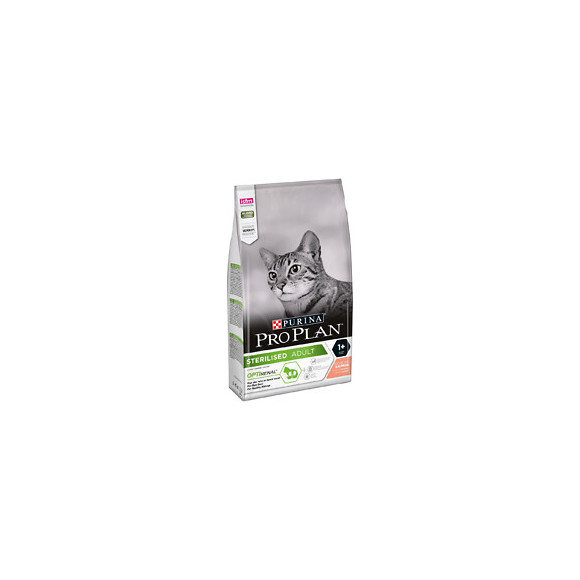 Croquettes chat stérilisé PRO PLAN - riche en Saumon - 1.5kg