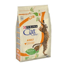 Croquettes chat adulte - riche en Poulet - 3kg