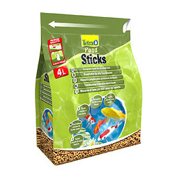 Aliments complets pour poissons de bassin TETRA Pond Sticks 4L