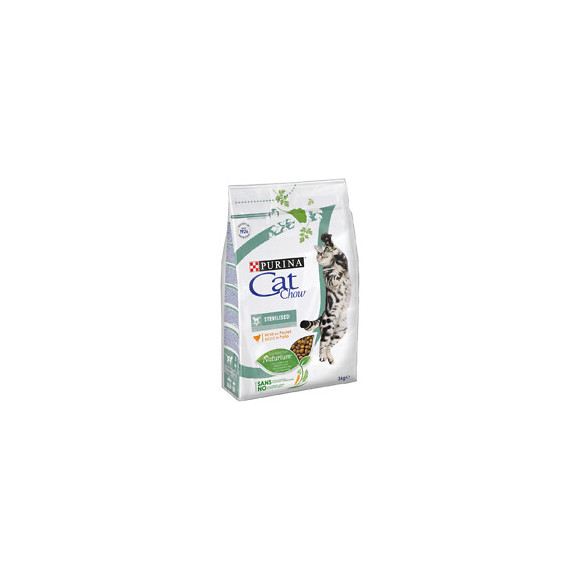 Croquettes chat adulte stérilisé - Poulet - 3kg