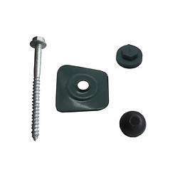 Kit 50 fixations coloris gris pour plaque pevacryl