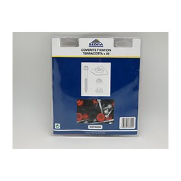 50 fixations coloris terracotta pour toiture coverite