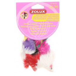 Lot de 3 souris à plumes - ZOLUX