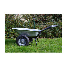 Brouette Aktiv excellium 100 twin galva roue gonflée