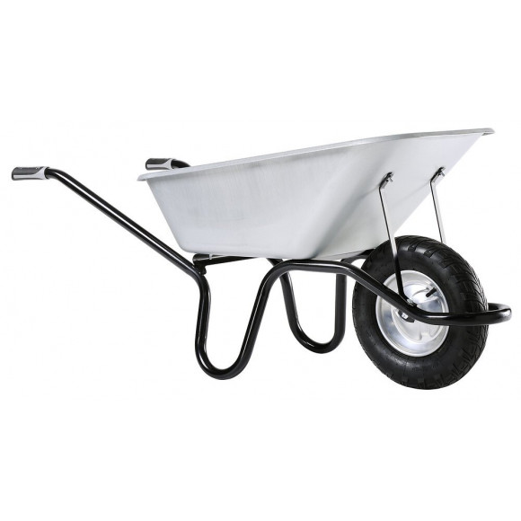 Brouette Aktiv excellium 120 reno galva roue gonflée