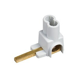 2 bornes de raccordement horizontales