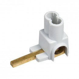 2 bornes de raccordement horizontales