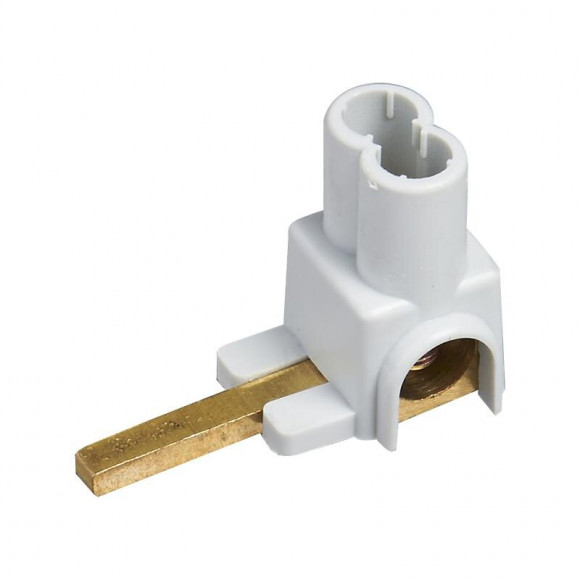 2 bornes de raccordement horizontales